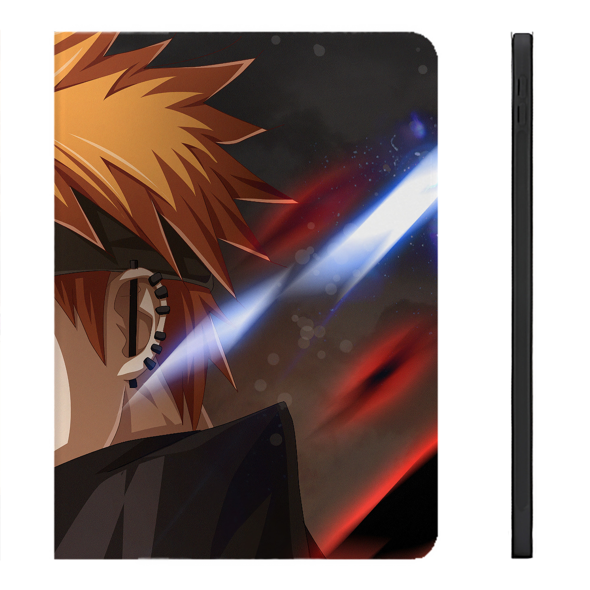 （画像用） NARUTO -ナルト- NARUTO -ナルト- 疾風伝 IPadケース ペンホルダー付き ブックスタイルデザイン